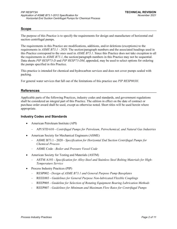 PIP RESP73H pdf