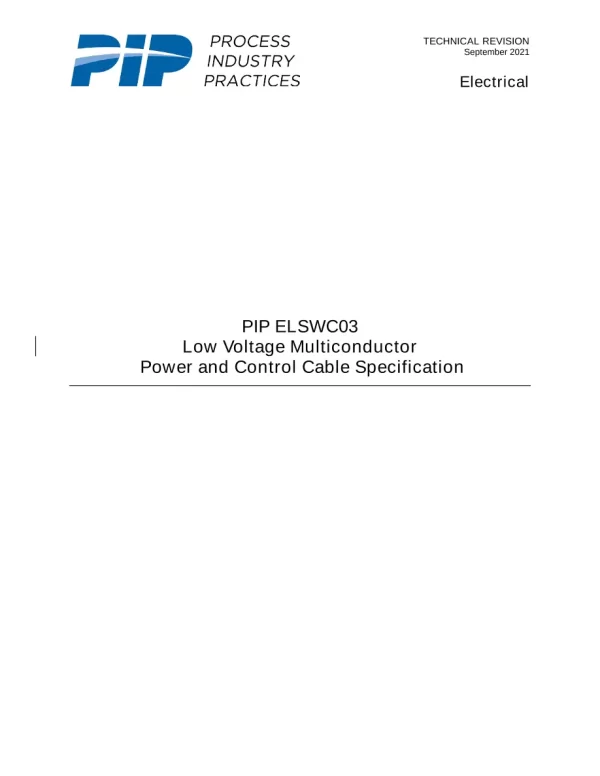 PIP ELSWC03 pdf