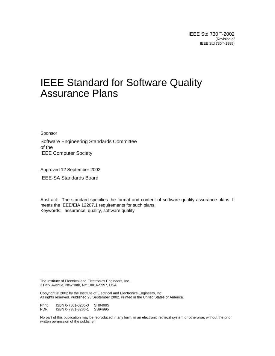 IEEE 730-2002 pdf