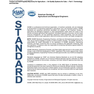 ASAE/ASABE S613-1.1 pdf