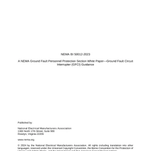 NEMA BI 50012-2023 pdf