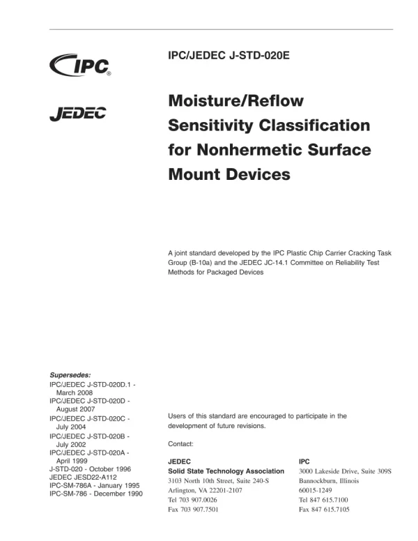 IPC J-STD-020E pdf