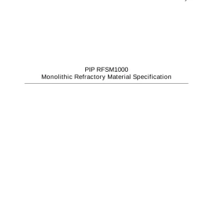 PIP RFSM1000 pdf