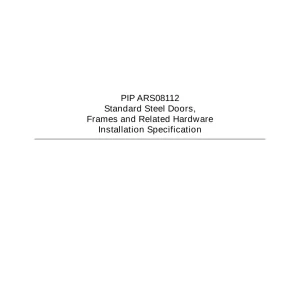 PIP ARS08112 pdf