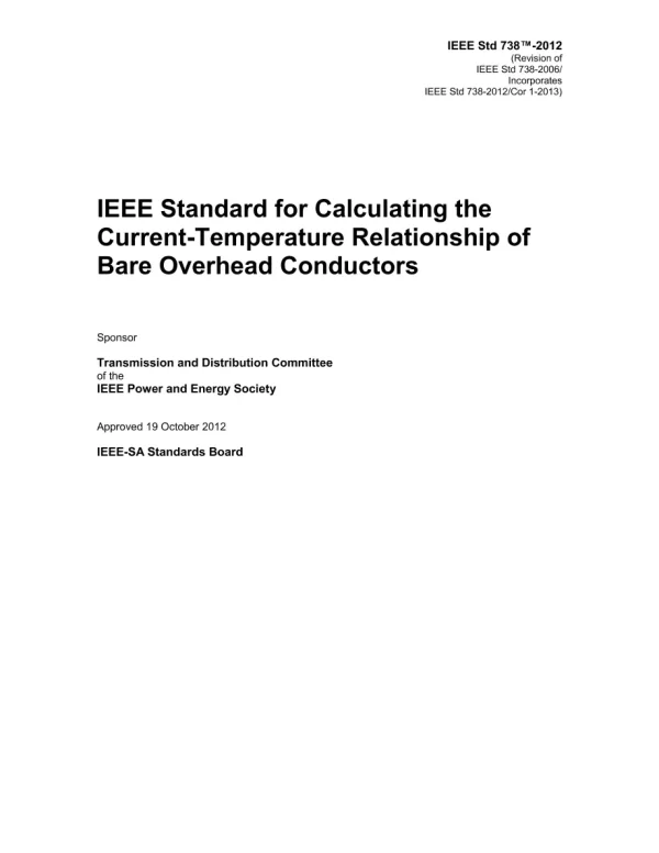 IEEE 738-2012 pdf