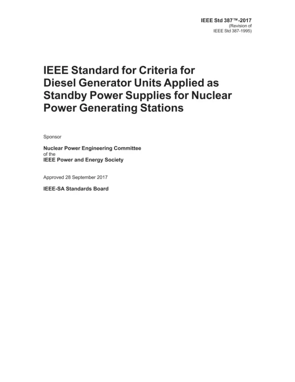 IEEE 387-2017 pdf