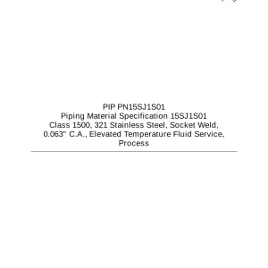 PIP PN15SJ1S01 pdf