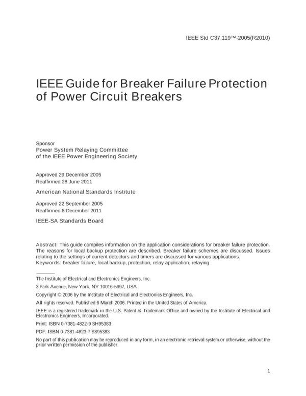 IEEE C37.119-2005 pdf