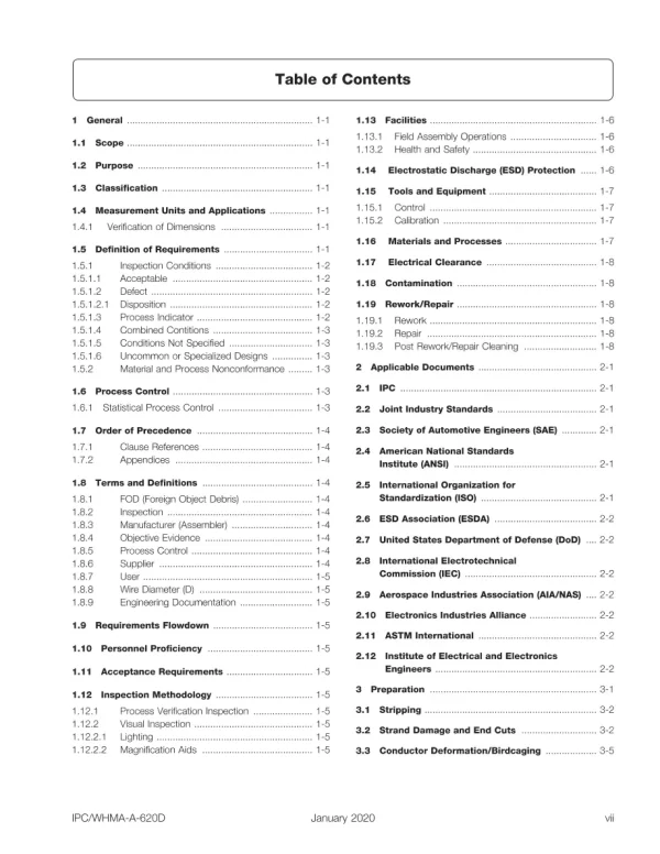 IPC A-620D pdf