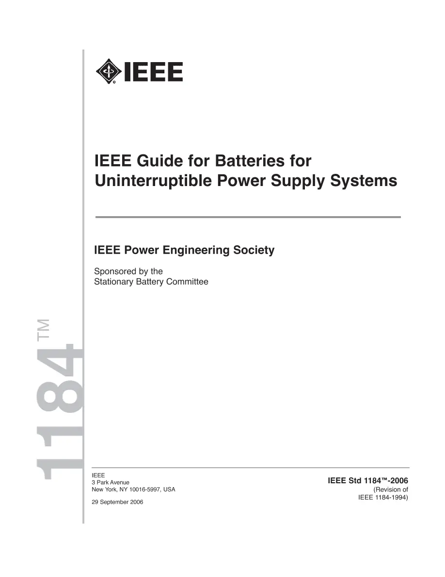 IEEE 1184-2006 pdf