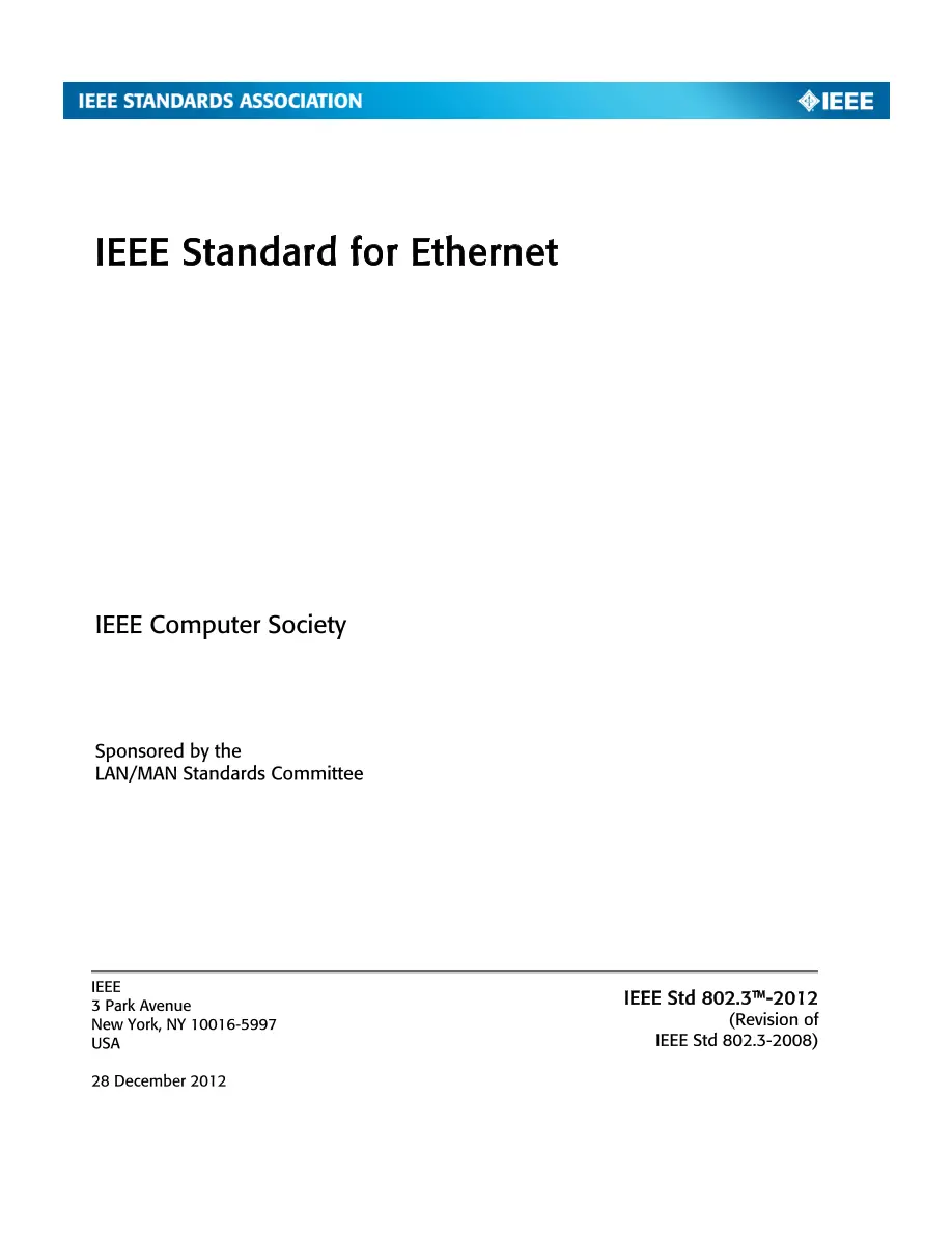 IEEE 802.3-2012 pdf