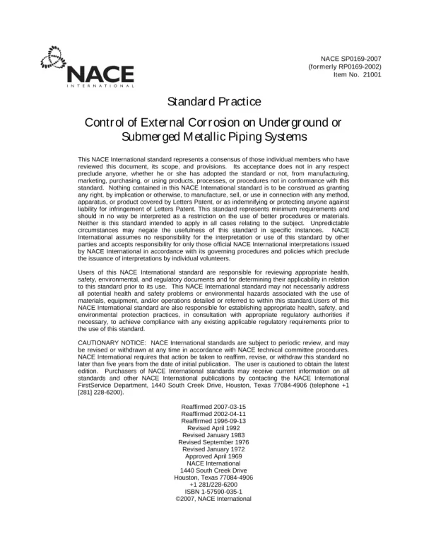 NACE SP0169-2007 pdf