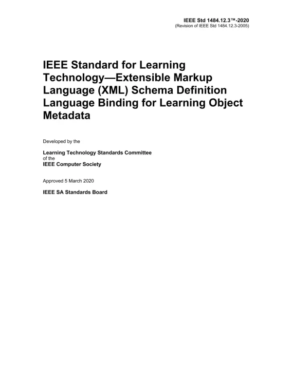 IEEE 1484.12.3-2020 pdf