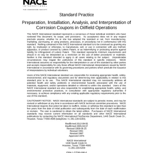 NACE SP0775-2013 pdf