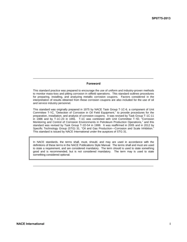 NACE SP0775-2013 pdf