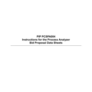 PIP PCSPA004 pdf