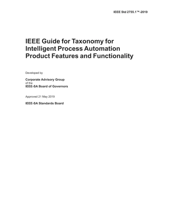 IEEE 2755.1-2019 pdf