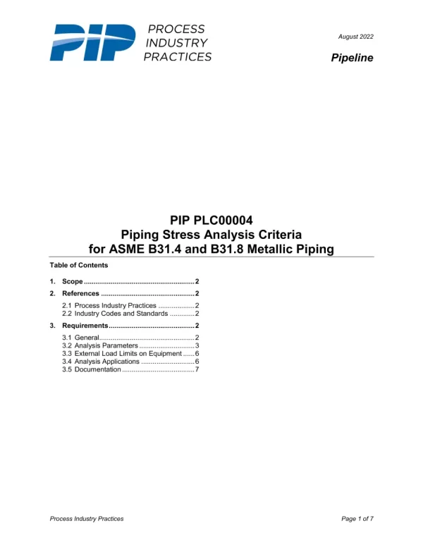 PIP PLC00004 pdf