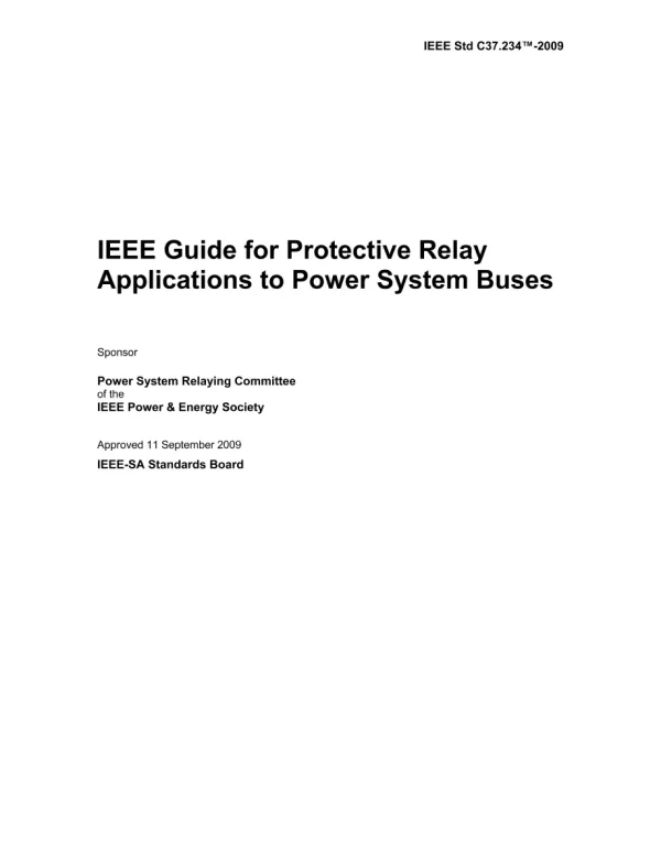 IEEE C37.234-2009 pdf