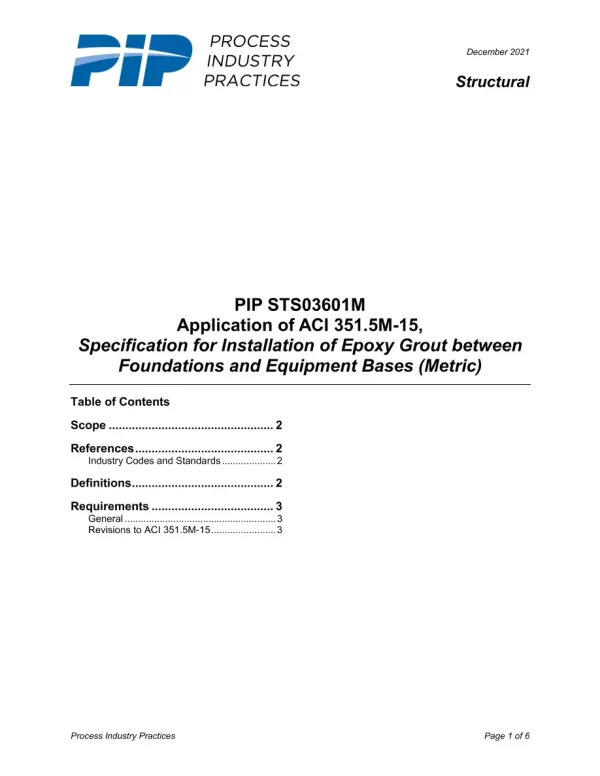 PIP STS03601M pdf