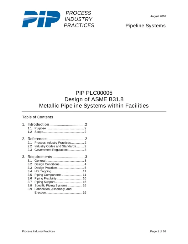 PIP PLC00005 pdf