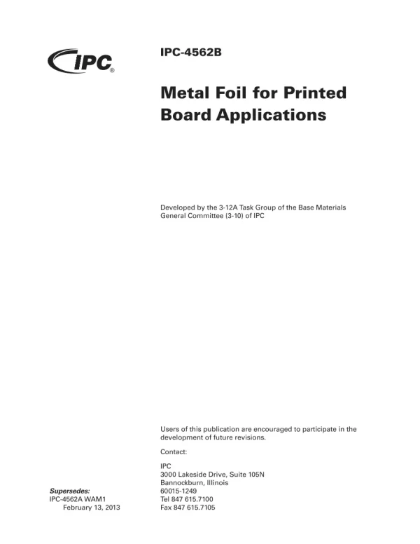 IPC 4562B pdf