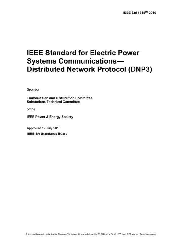 IEEE 1815-2010 pdf