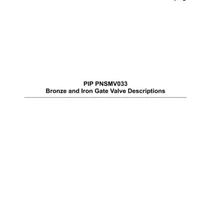 PIP PNSMV033 pdf