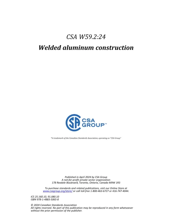 CSA W59.2:24 pdf