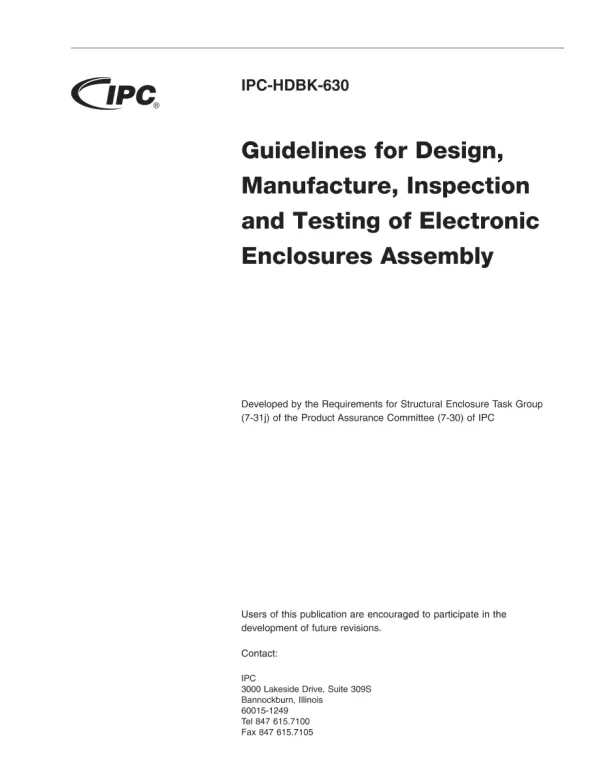 IPC HDBK-630 pdf