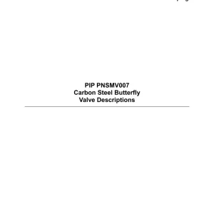 PIP PNSMV007 pdf