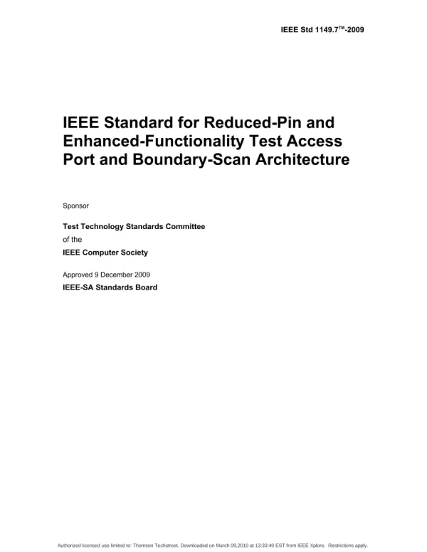 IEEE 1149.7-2009 pdf