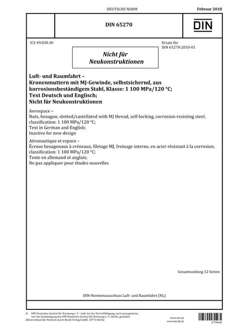 DIN 65270:2018 pdf