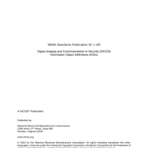 NEMA IIC 1 v03-2022 pdf