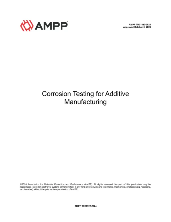 NACE AMPP TR21522-2024 pdf