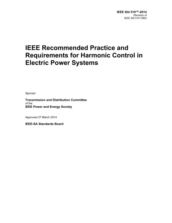 IEEE 519-2014 pdf