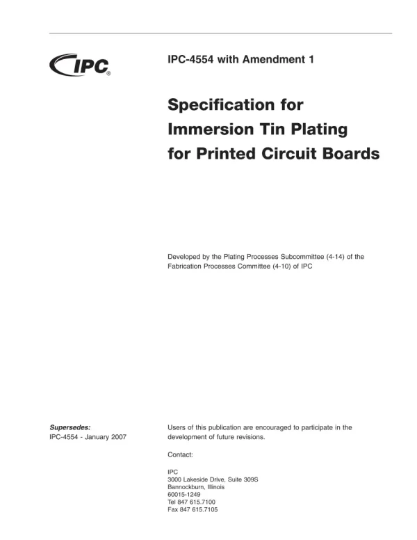 IPC 4554-WAM1 pdf