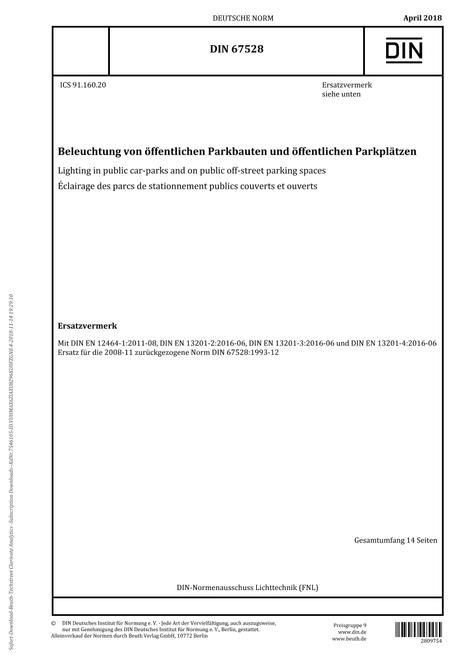 DIN 67528:2018 pdf